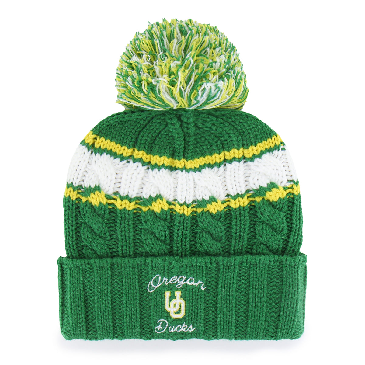 OREGON DUCKS EMMA '47 CUFF KNIT WOMENS