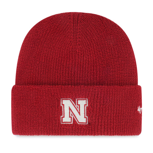 NEBRASKA CORNHUSKERS FOUNDATIONAL '47 CUFF KNIT