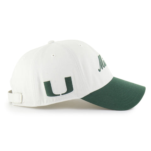 MIAMI HURRICANES FOUNDATIONAL TWO TONE '47 CLEAN UP