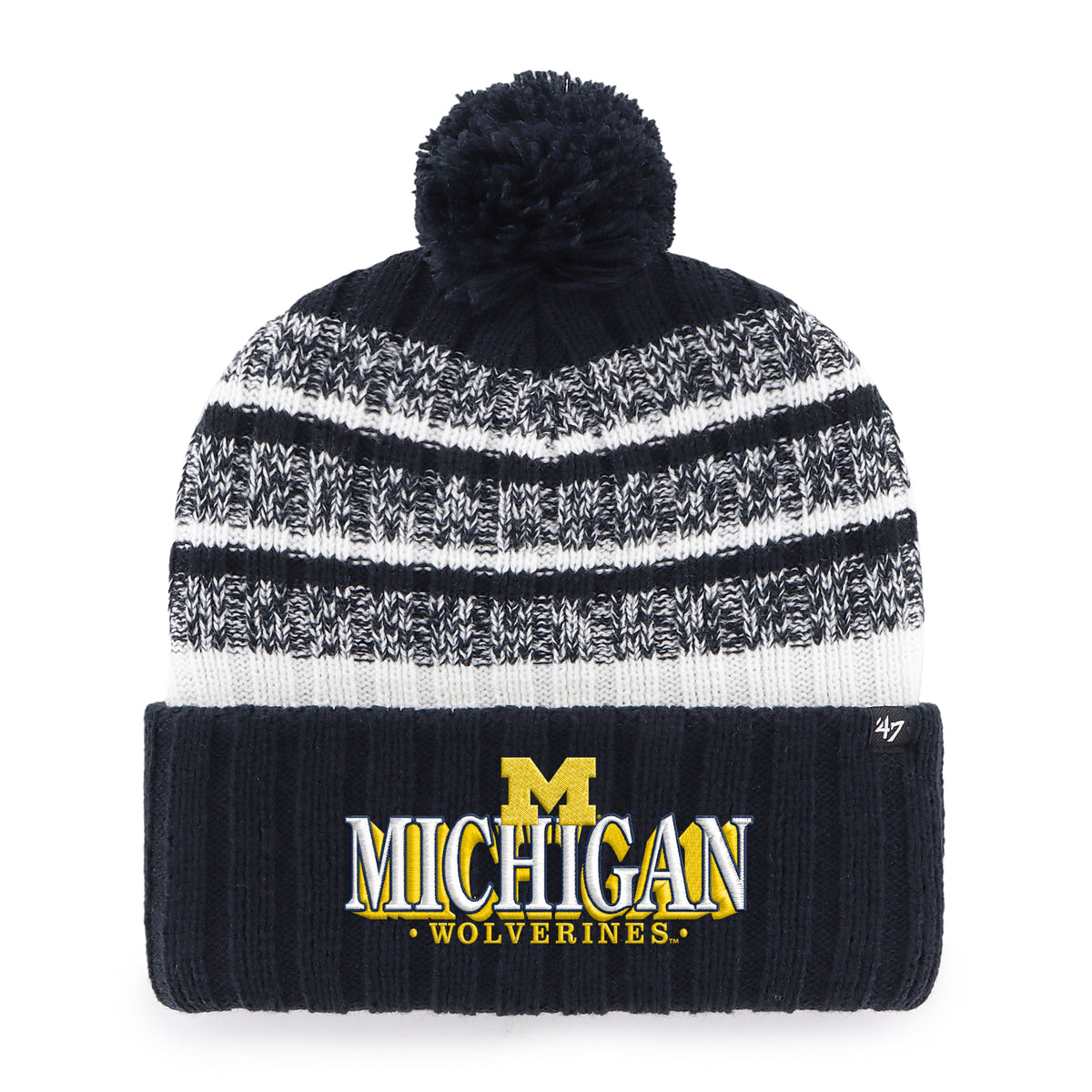 MICHIGAN WOLVERINES GRAPHIC TAVERN '47 CUFF KNIT