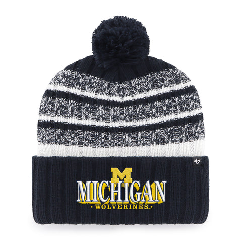 MICHIGAN WOLVERINES GRAPHIC TAVERN '47 CUFF KNIT