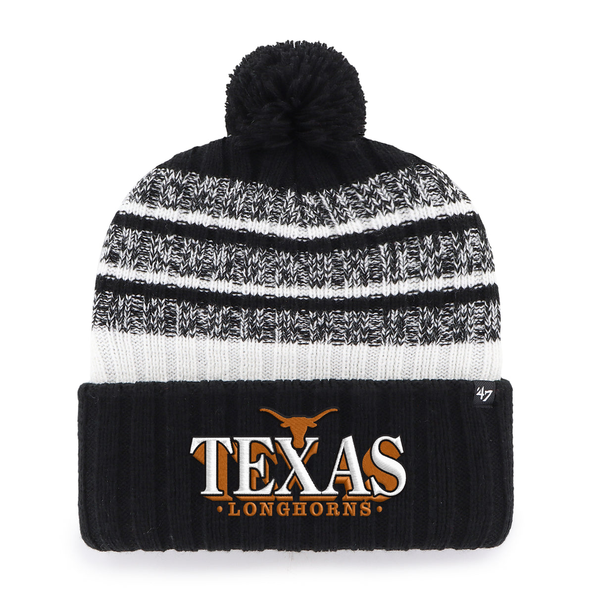 TEXAS LONGHORNS GRAPHIC TAVERN '47 CUFF KNIT