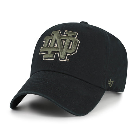 NOTRE DAME FIGHTING IRISH KHAKI ACCENTS '47 CLEAN UP
