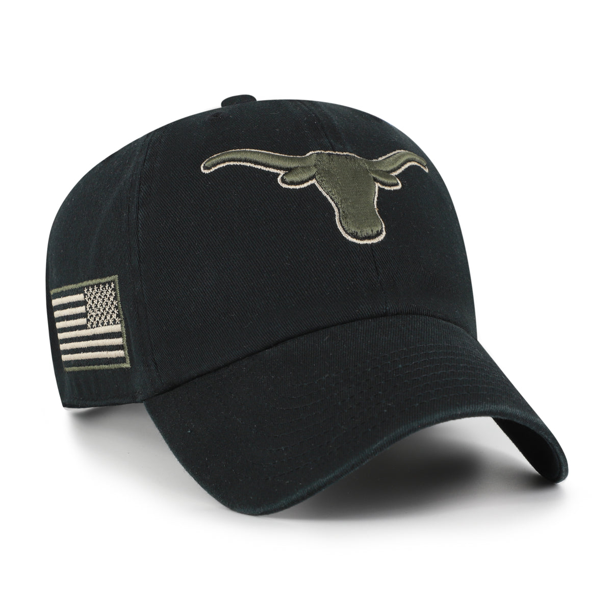 TEXAS LONGHORNS KHAKI ACCENTS '47 CLEAN UP