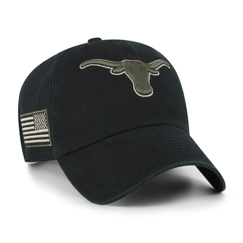 TEXAS LONGHORNS KHAKI ACCENTS '47 CLEAN UP