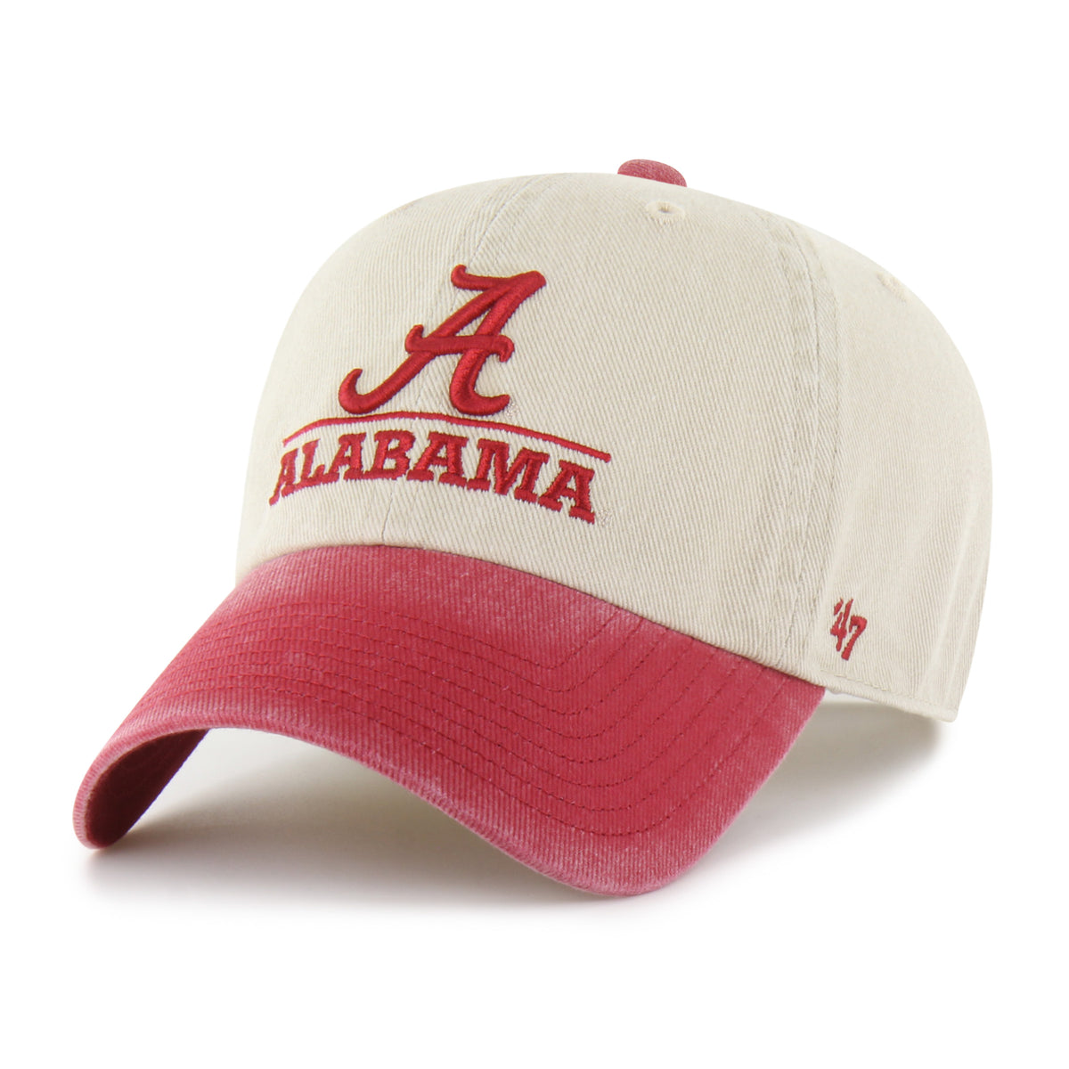 Alabama Crimson Tide Logo Line Two Tone '47 Clean Up