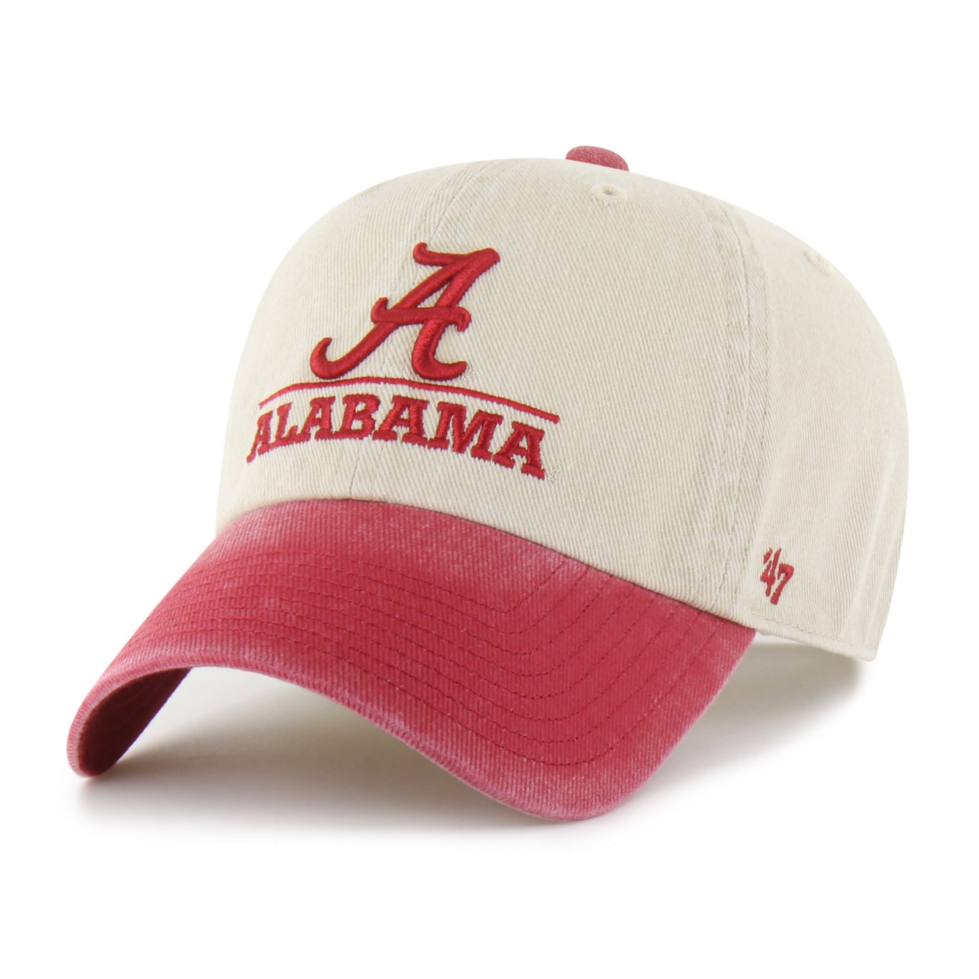 Alabama Crimson Tide Logo Line Two Tone '47 Clean Up