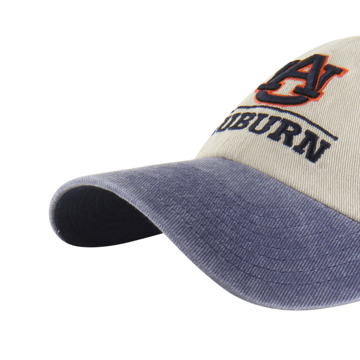 Auburn Tigers Logo Line Two Tone '47 Clean Up