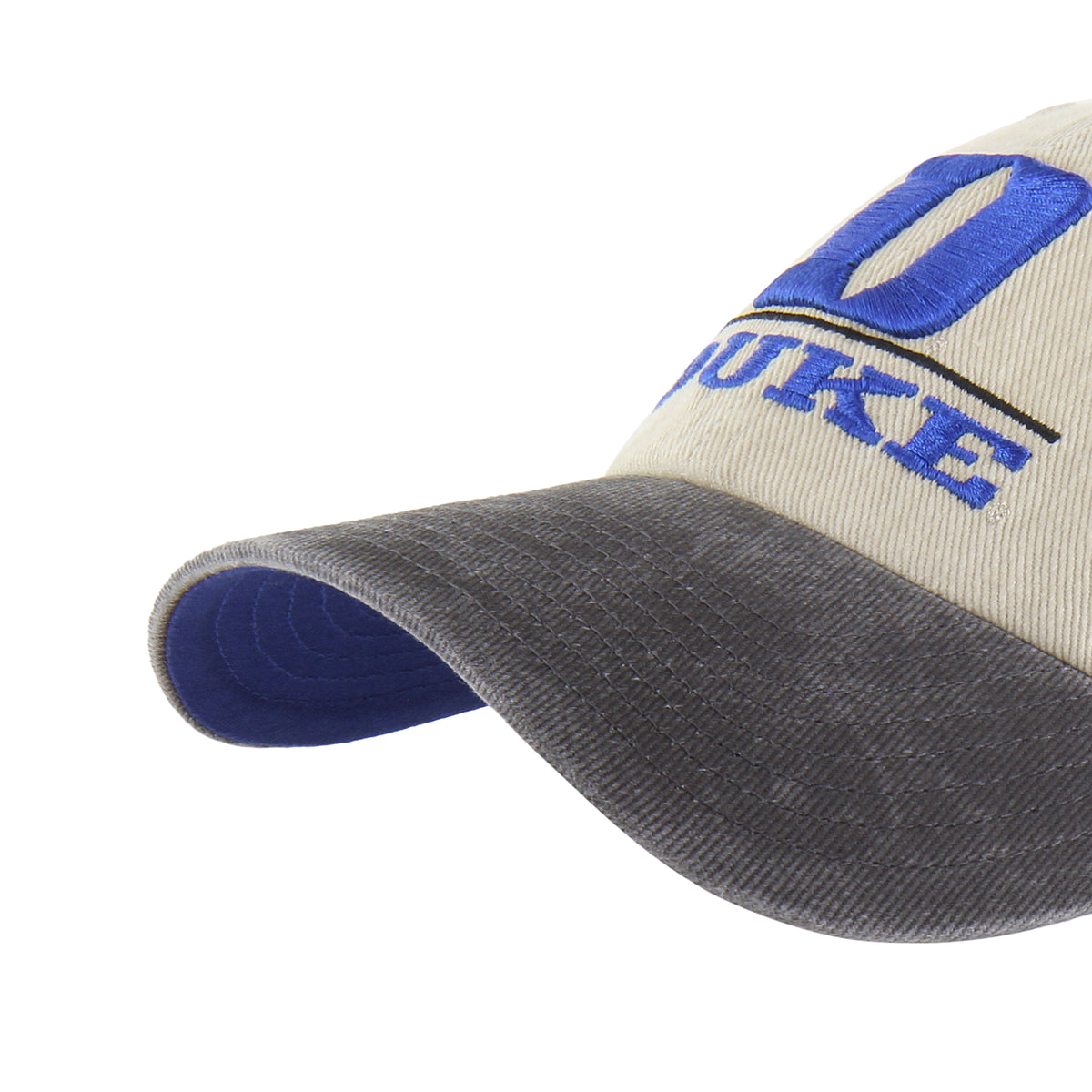 Duke Blue Devils Logo Line Two Tone '47 Clean Up
