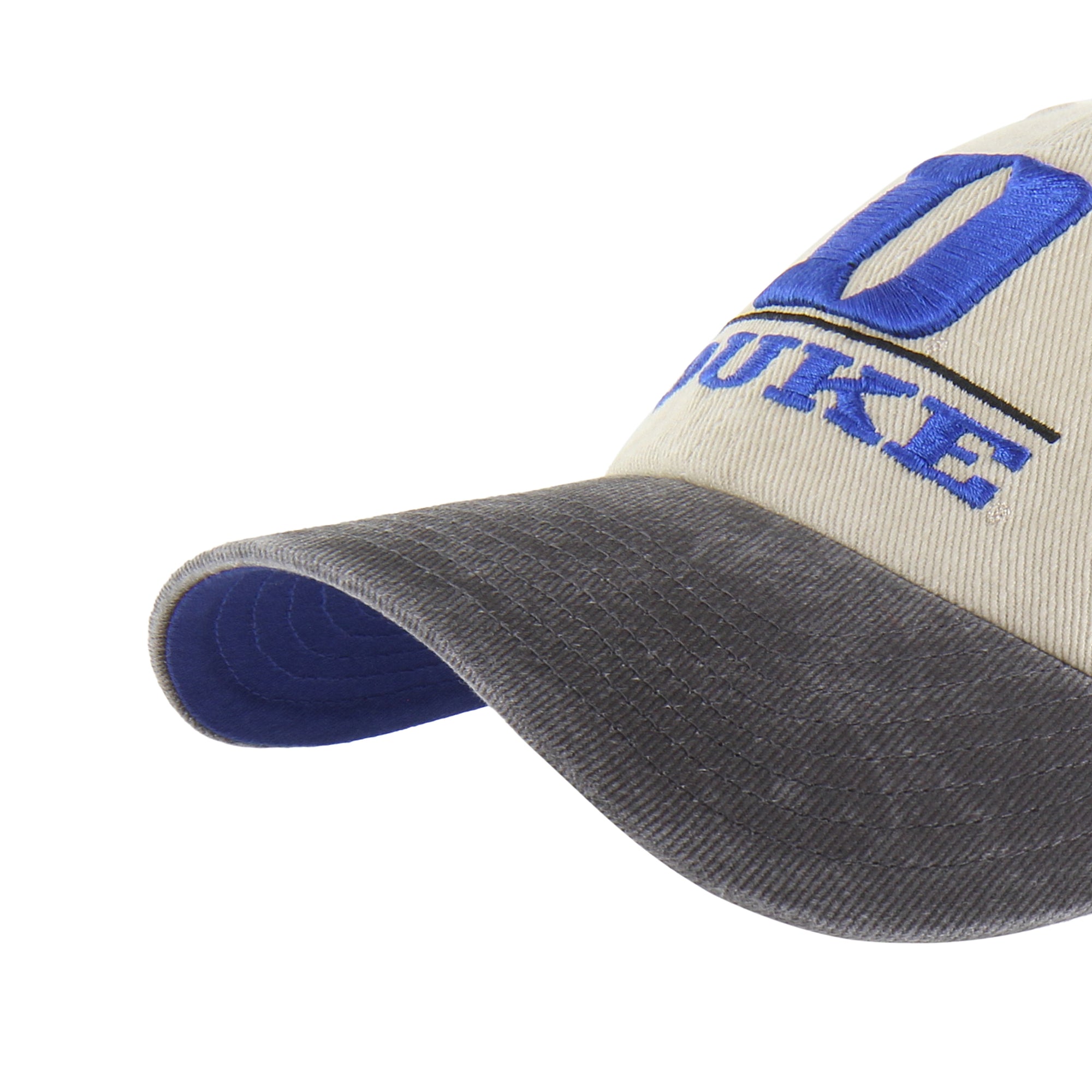 Duke Blue Devils Logo Line Two Tone '47 Clean Up