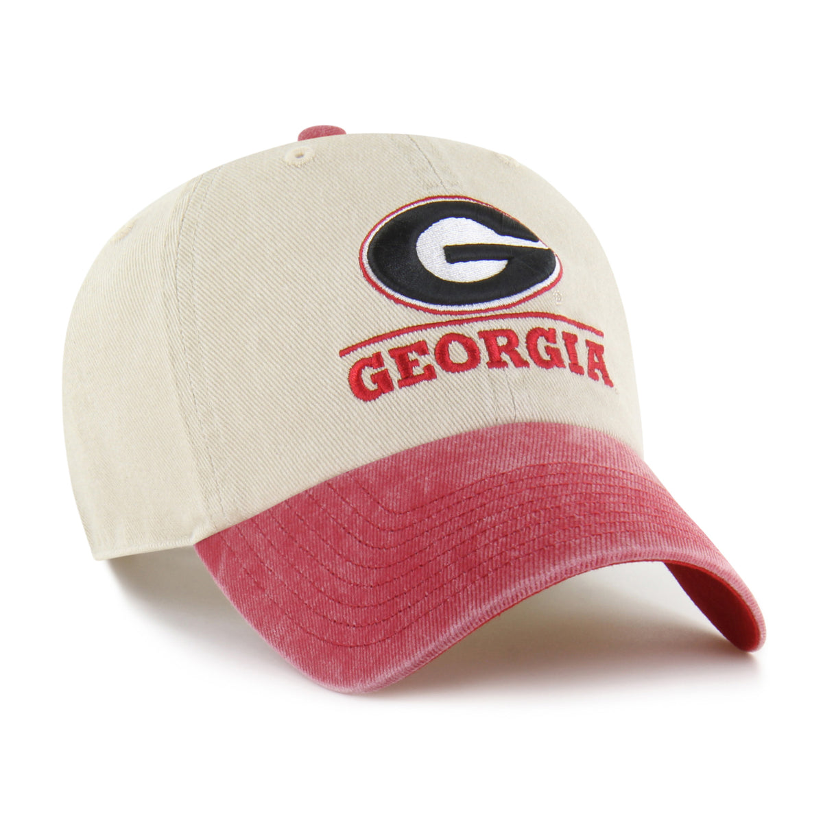 Georgia Bulldogs Logo Line Two Tone '47 Clean Up