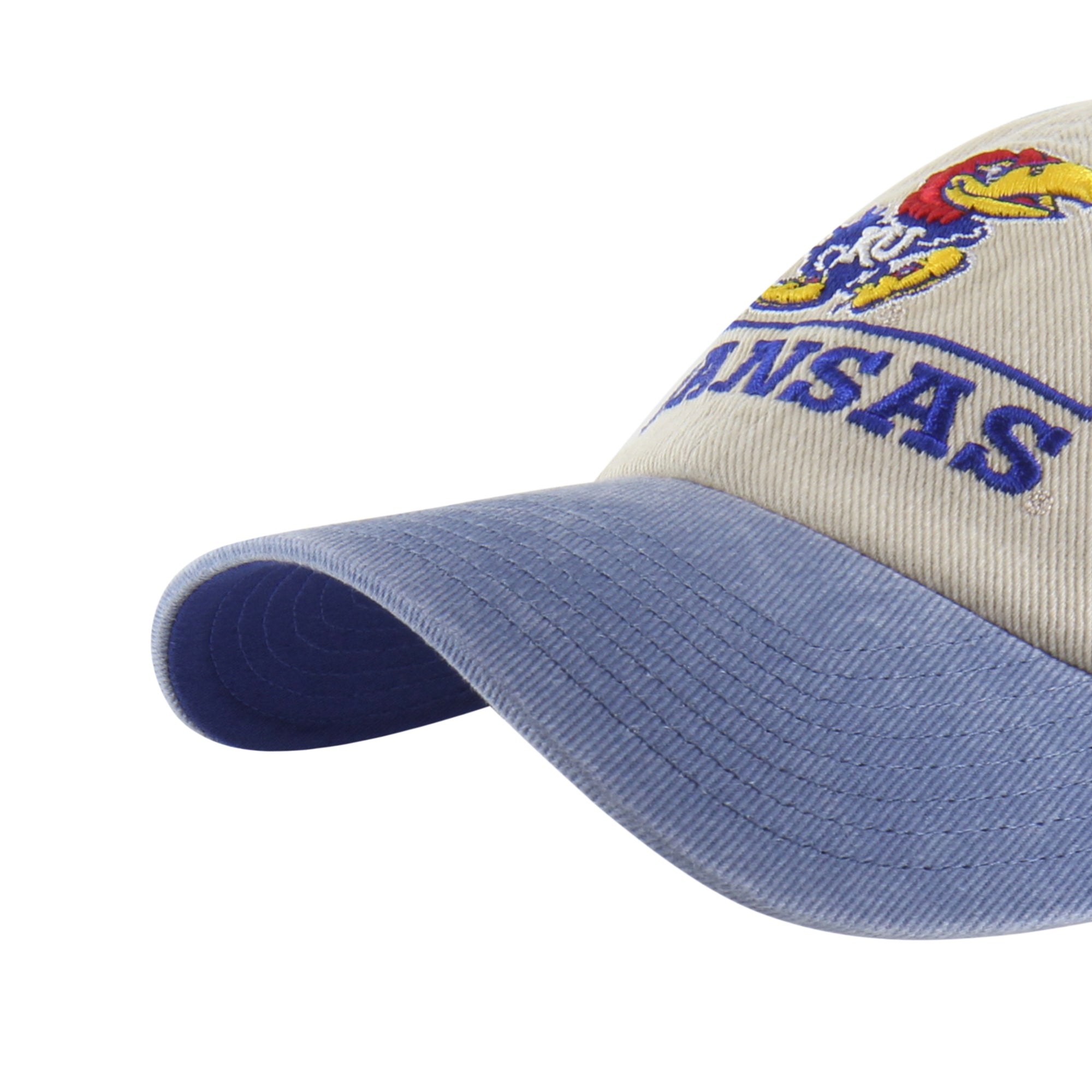 Kansas Jayhawks Logo Line Two Tone '47 Clean Up