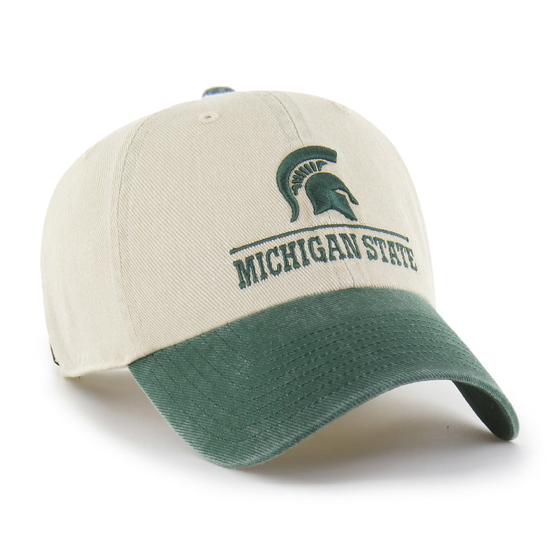 Michigan State Spartans Logo Line Two Tone '47 Clean Up