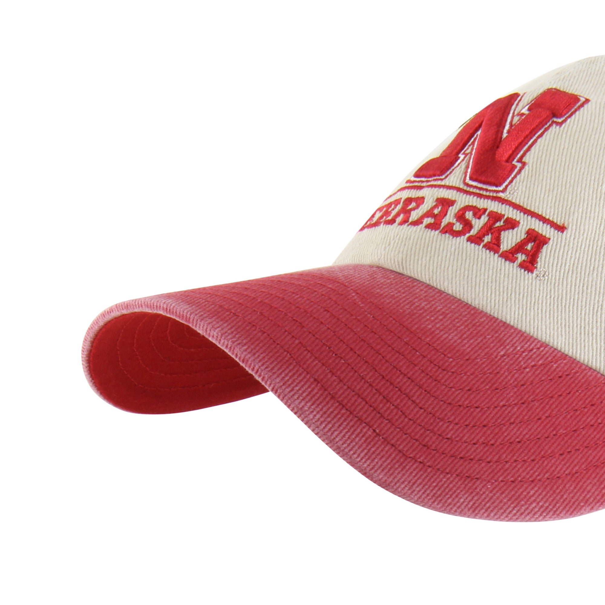 Nebraska Cornhuskers Logo Line Two Tone '47 Clean Up