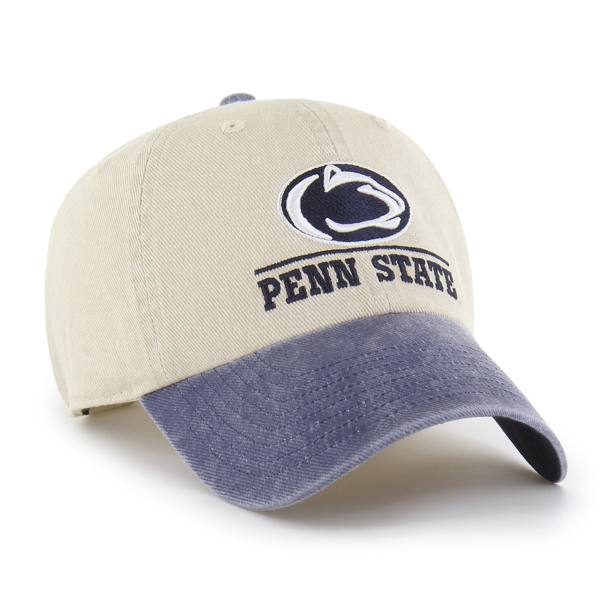 Penn State Nittany Lions Logo Line Two Tone '47 Clean Up