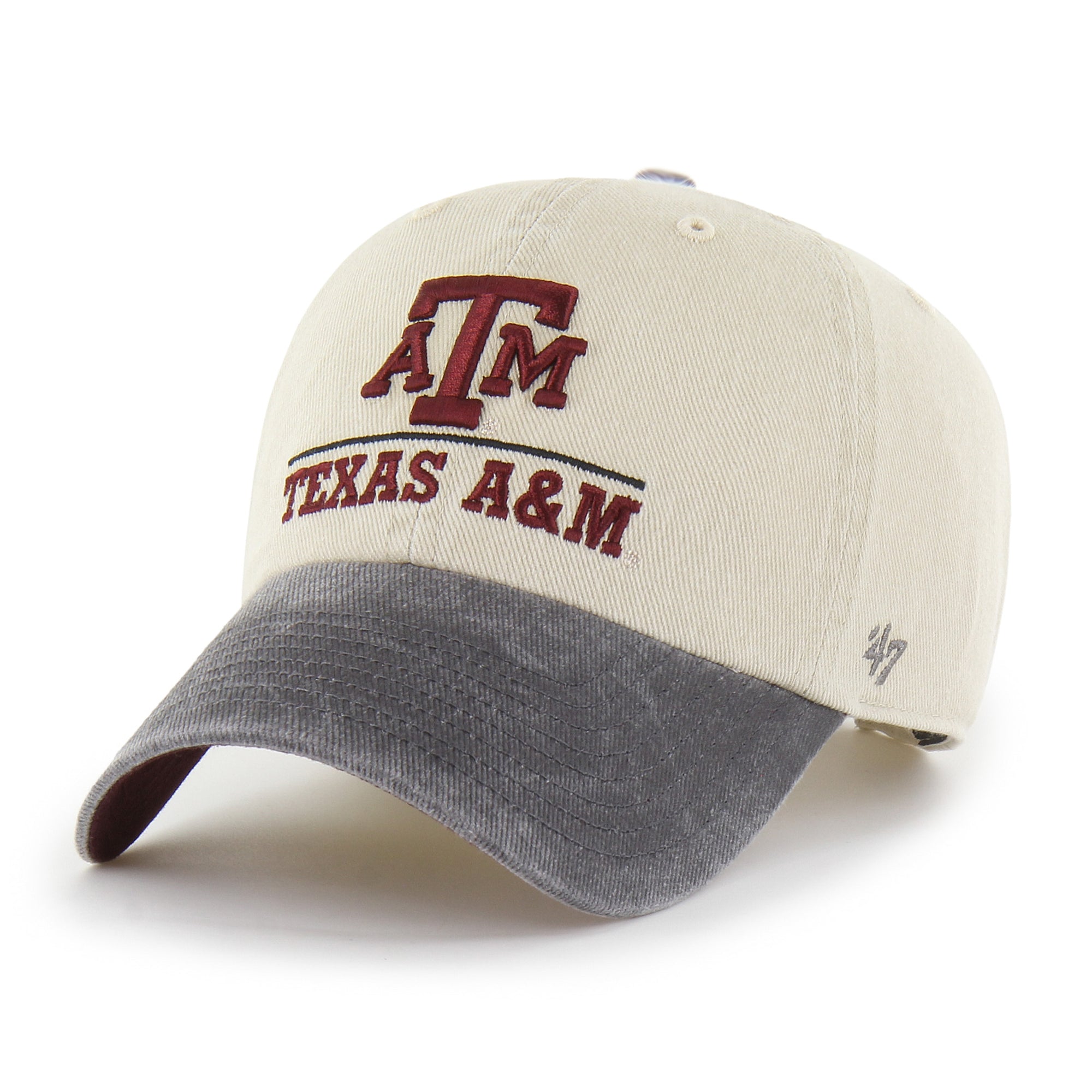 Texas A&M Aggies Logo Line Two Tone '47 Clean Up