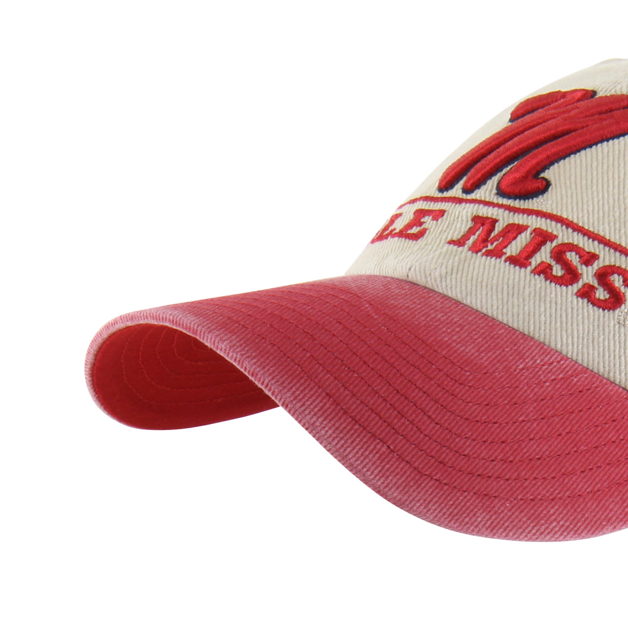 Mississippi Rebels Logo Line Two Tone '47 Clean Up