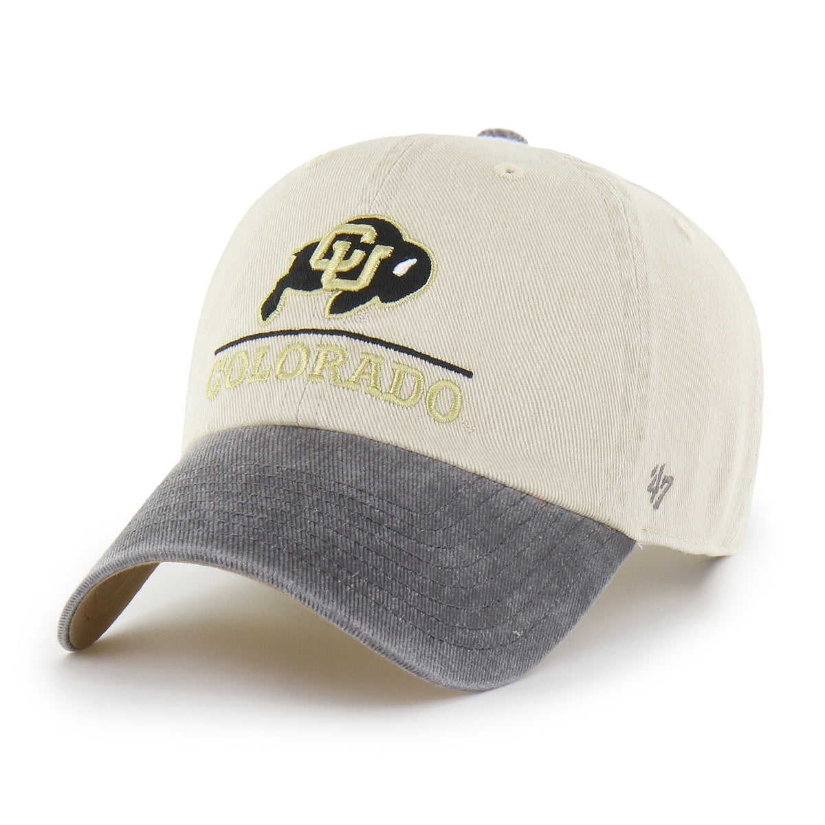 Colorado Buffaloes Logo Line Two Tone '47 Clean Up