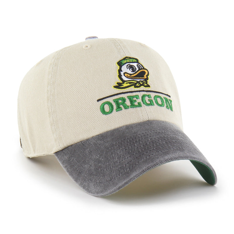 Oregon Ducks Logo Line Two Tone '47 Clean Up