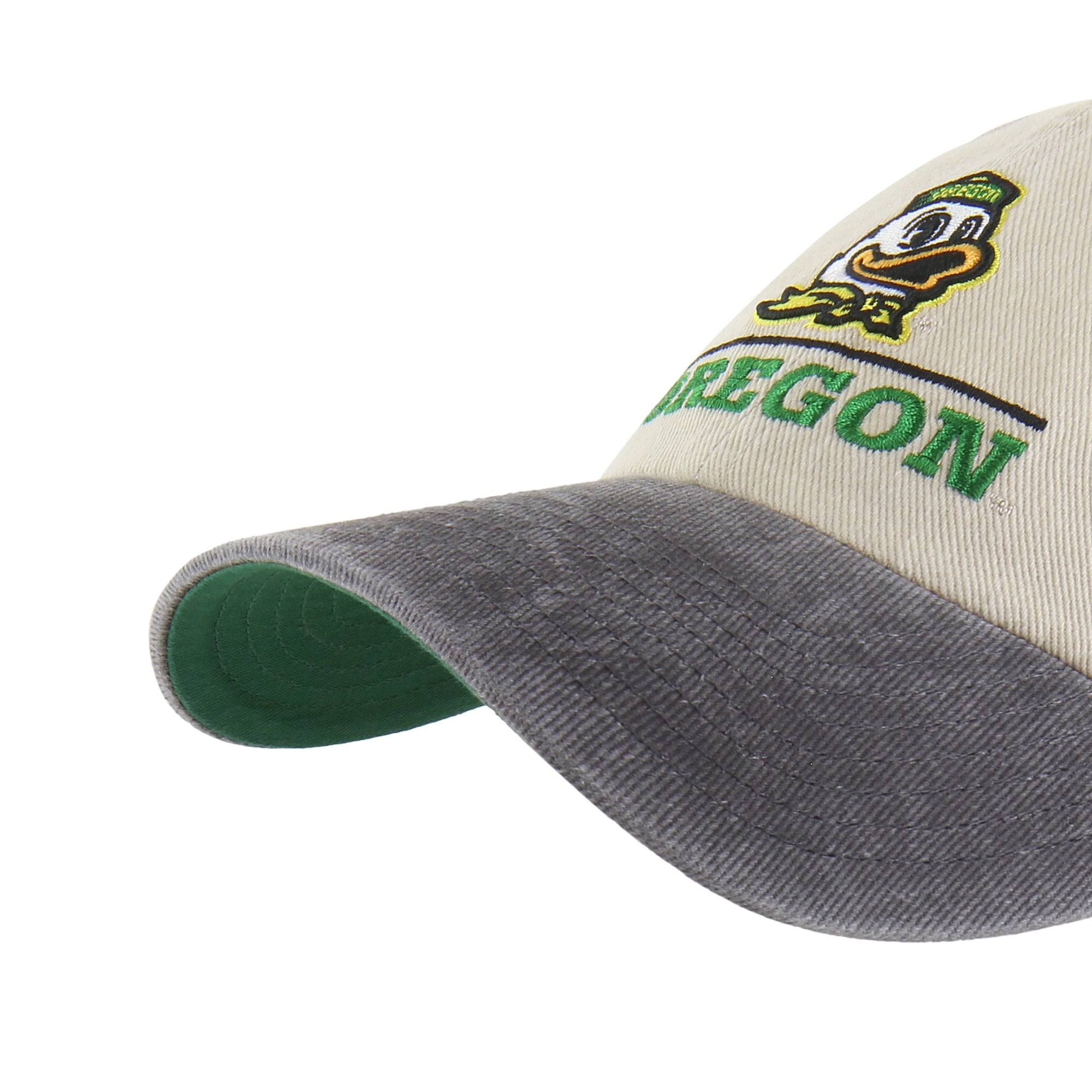 Oregon Ducks Logo Line Two Tone '47 Clean Up