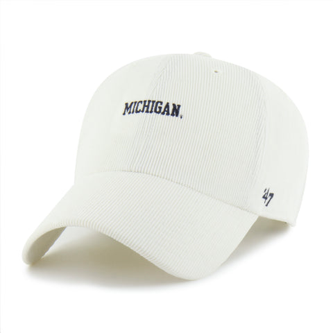 MICHIGAN WOLVERINES MINI SCRIPT CORD '47 CLEAN UP