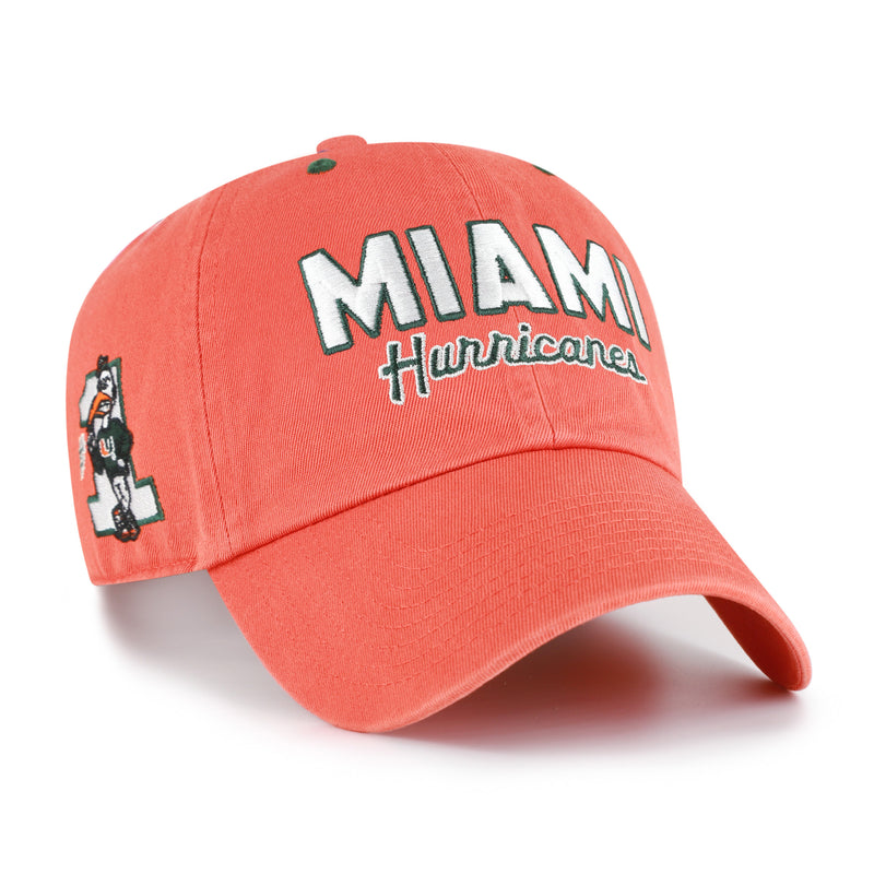 MIAMI HURRICANES MASCOT MANIA '47 CLEAN UP