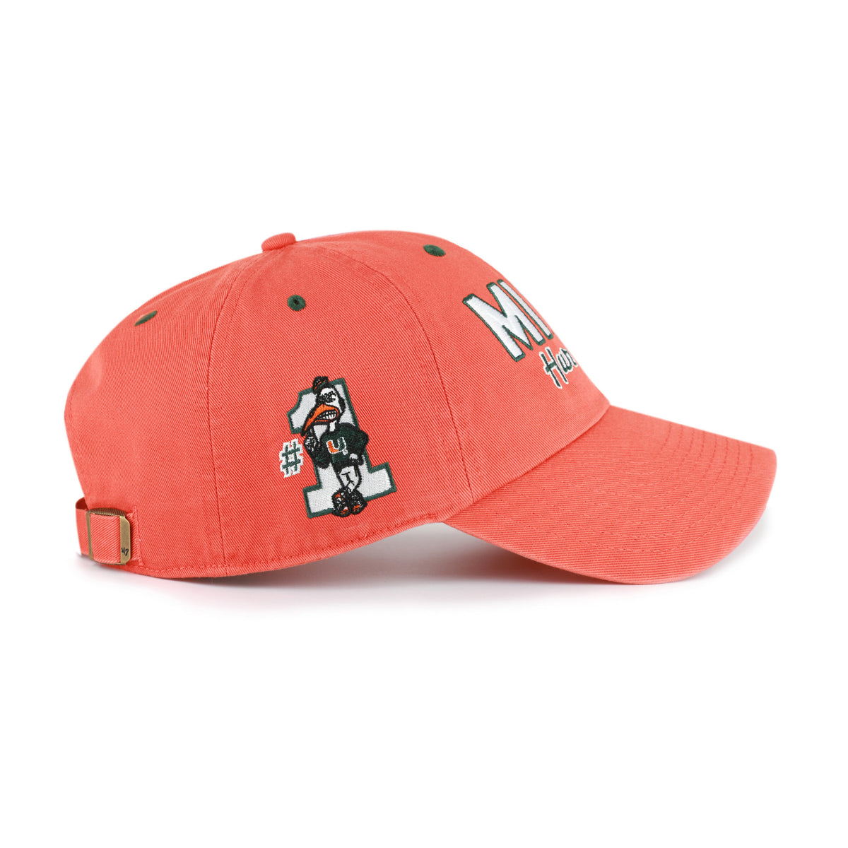 MIAMI HURRICANES MASCOT MANIA '47 CLEAN UP