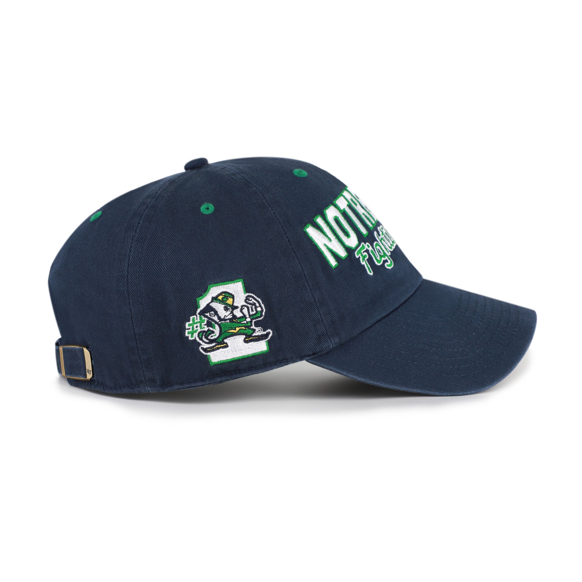NOTRE DAME FIGHTIN IRISH MASCOT MANIA '47 CLEAN UP