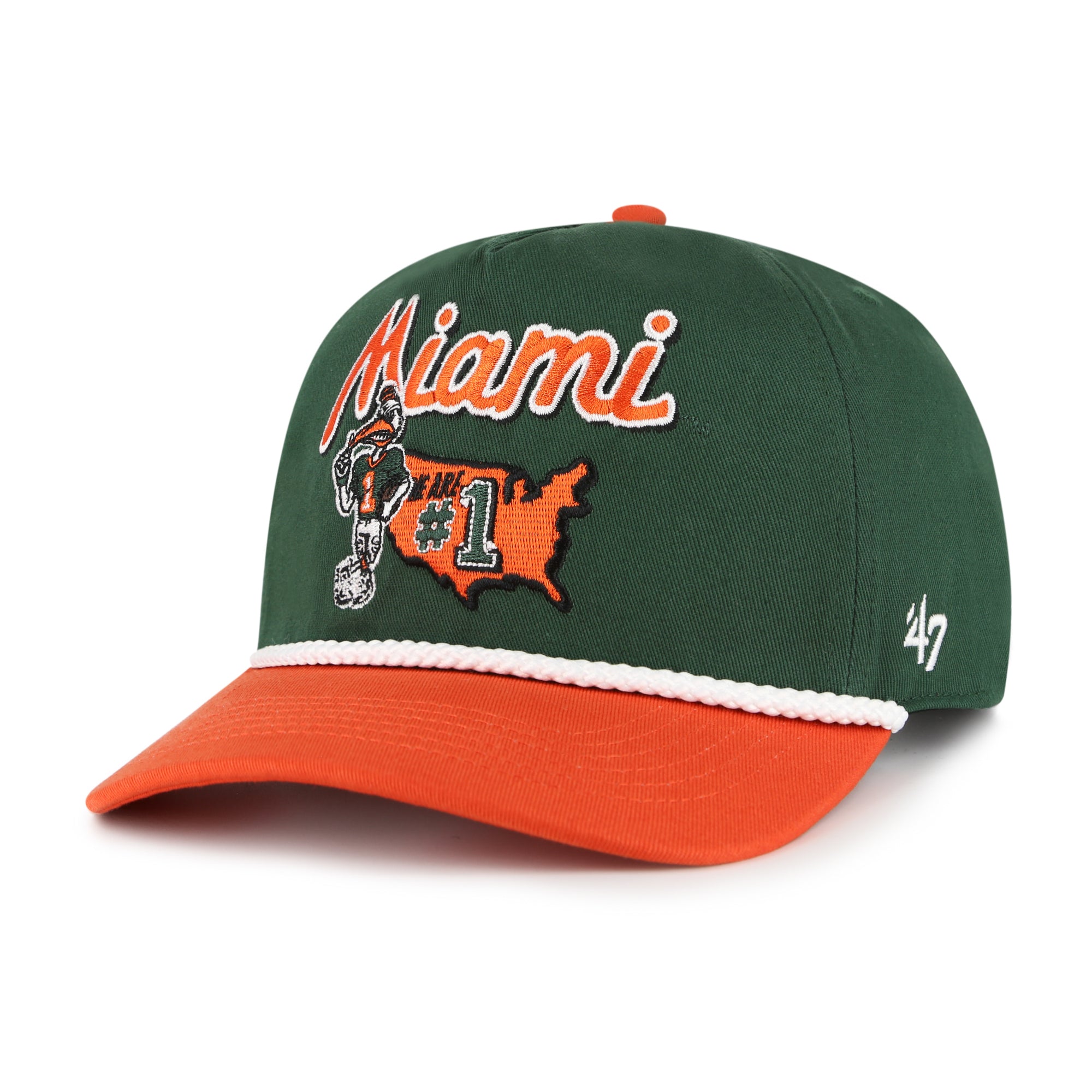 MIAMI HURRICANES MASCOT MANIA '47 HITCH