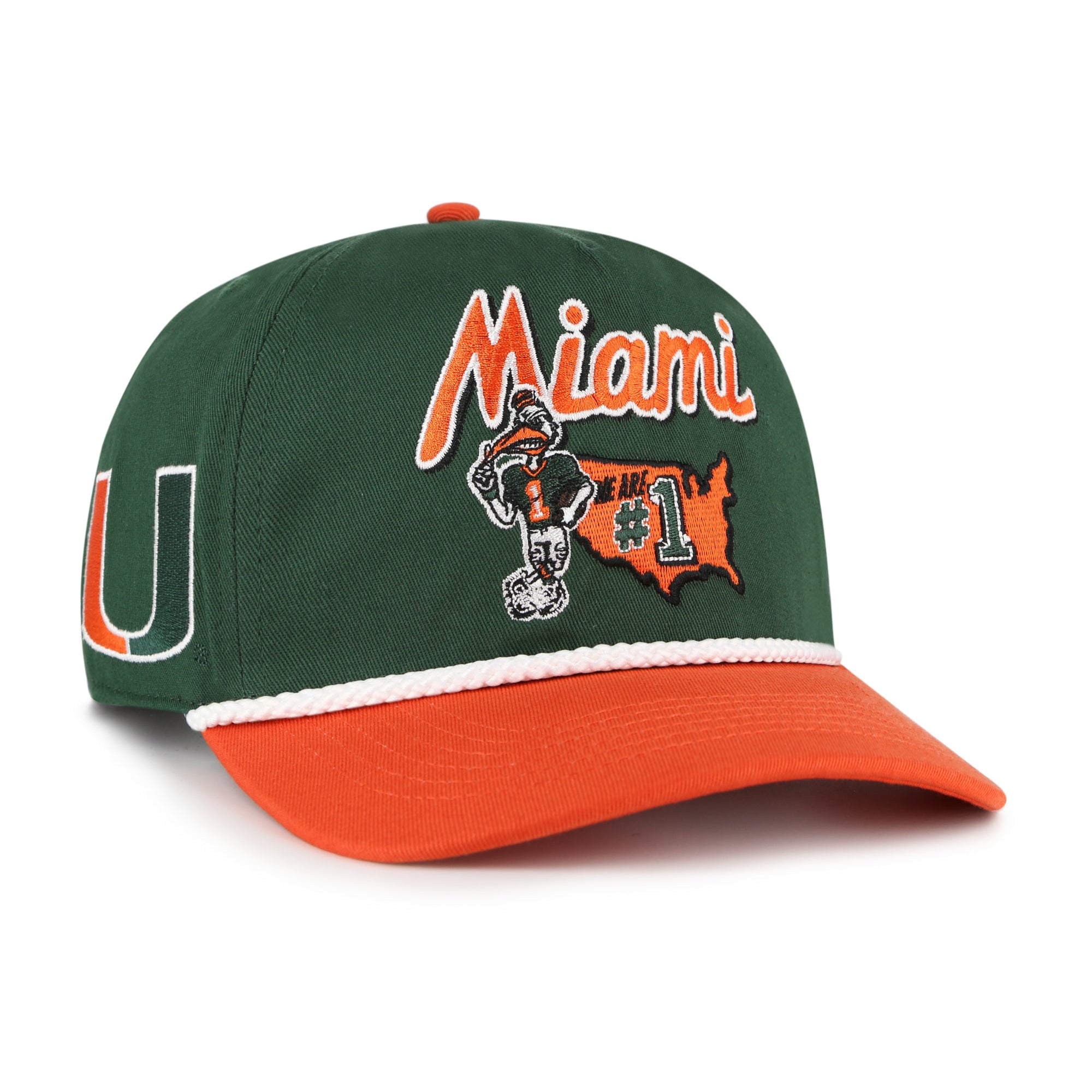 MIAMI HURRICANES MASCOT MANIA '47 HITCH