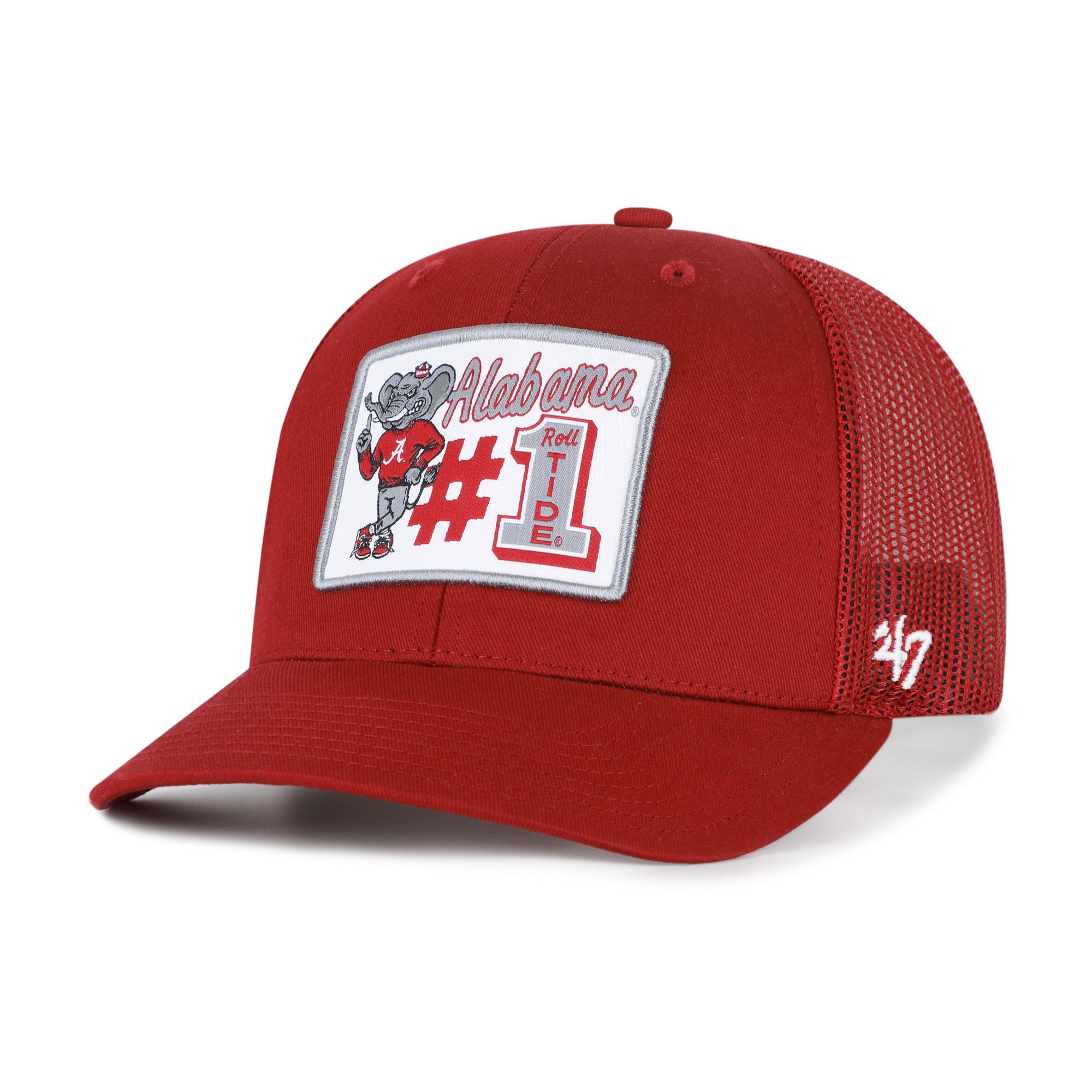 ALABAMA CRIMSON TIDE MASCOT MANIA 47 TRUCKER