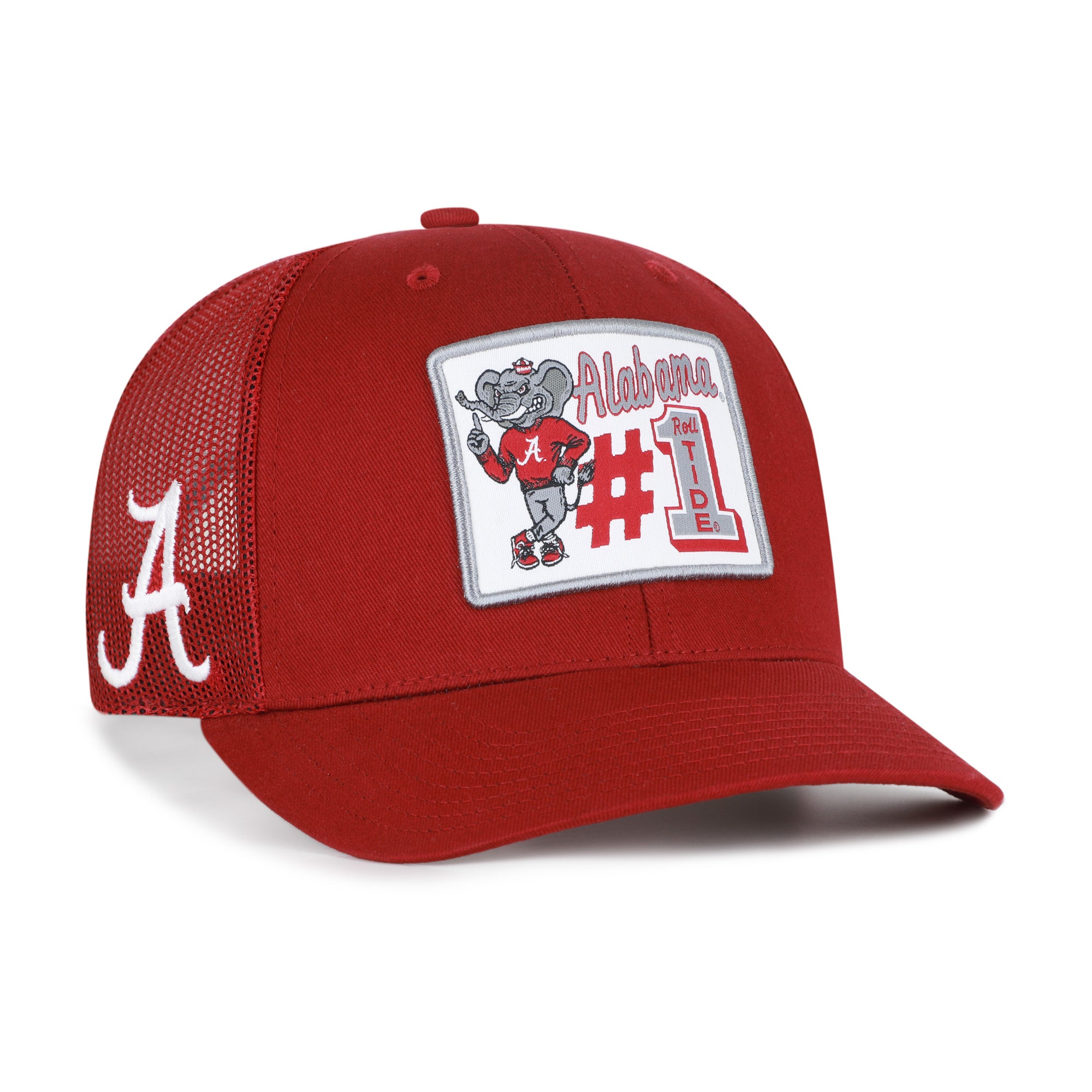 ALABAMA CRIMSON TIDE MASCOT MANIA 47 TRUCKER
