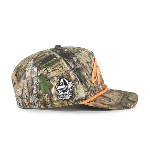 GEORGIA BULLDOGS OVERHAND SCRIPT REALTREE '47 HITCH