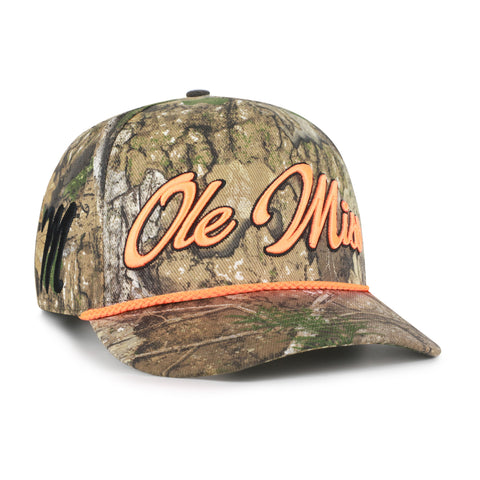 MISSISSIPPI REBELS OVERHAND SCRIPT REALTREE '47 HITCH