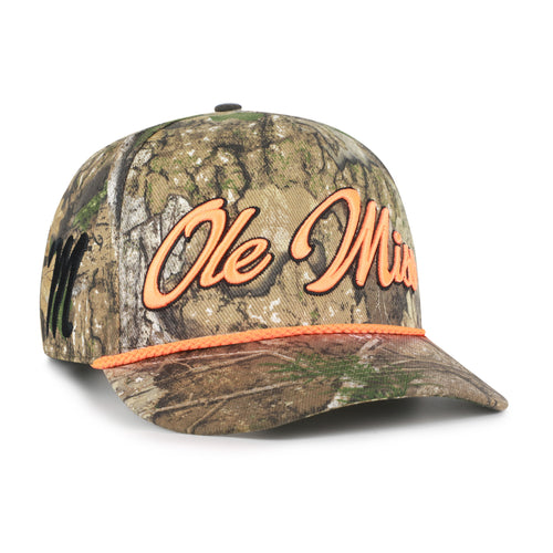 MISSISSIPPI REBELS OVERHAND SCRIPT REALTREE '47 HITCH