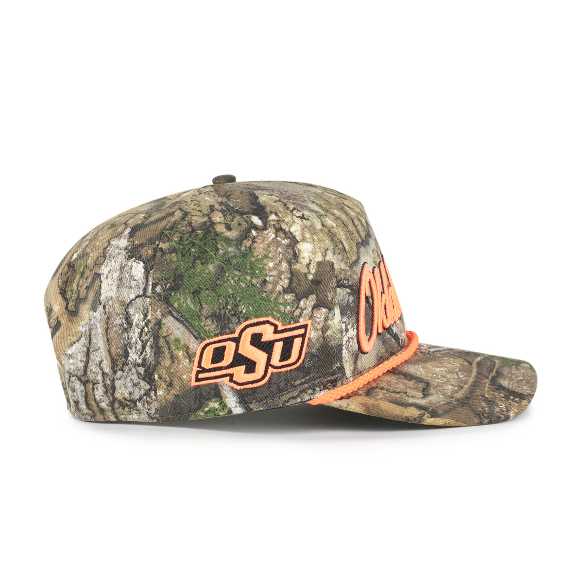 OKLAHOMA STATE COWBOYS OVERHAND SCRIPT REALTREE '47 HITCH