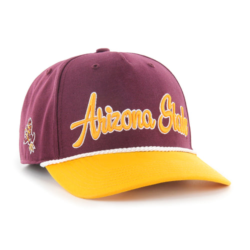 ARIZONA STATE SUN DEVILS ASU OVERHAND SCRIPT TWO TONE '47 MVP DV
