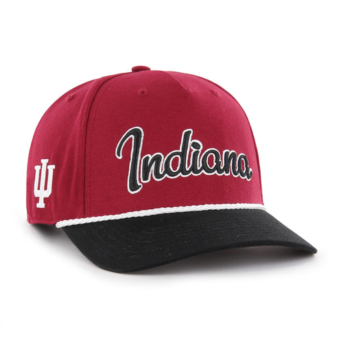 INDIANA HOOSIERS OVERHAND SCRIPT TWO TONE '47 MVP DV