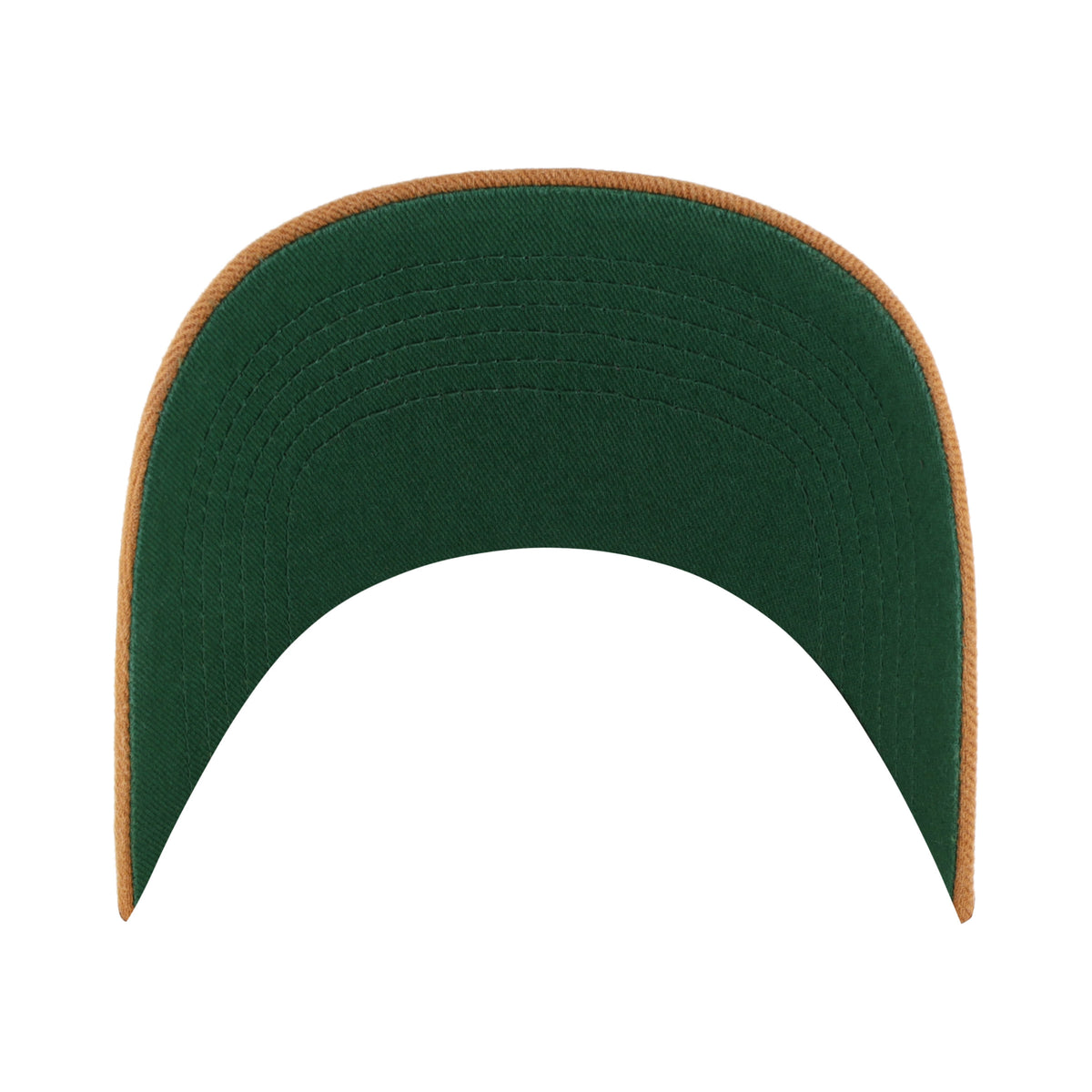 TEXAS LONGHORNS OVAL STACK '47 CLEAN UP PINCH FRONT