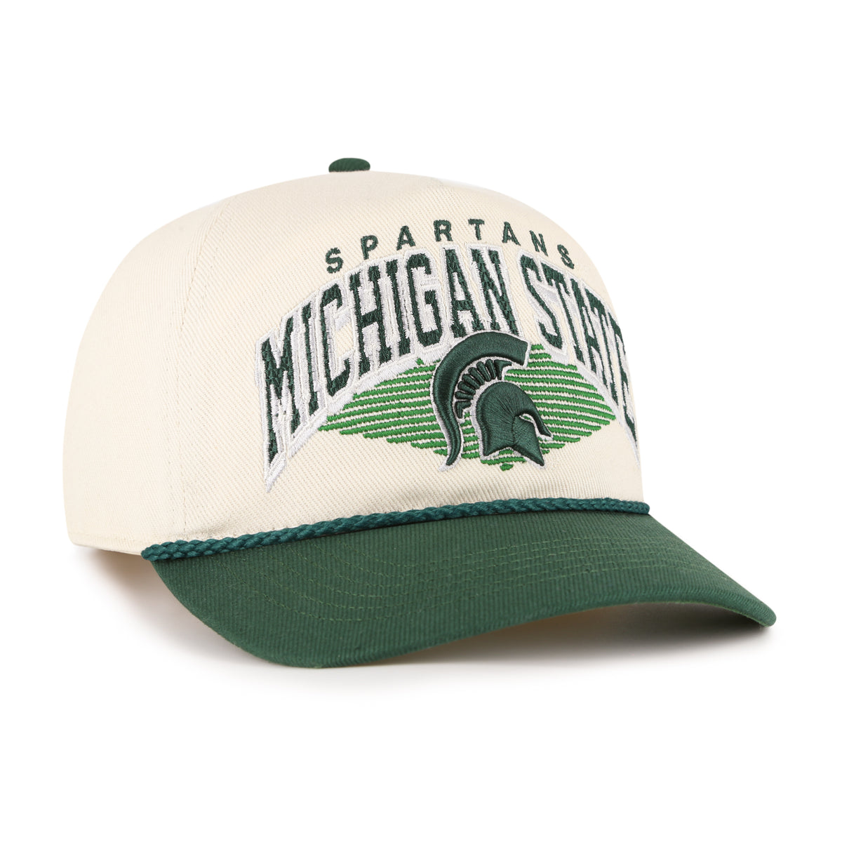 MICHIGAN STATE SPARTANS POMONA TWO TONE ROPE '47 HITCH