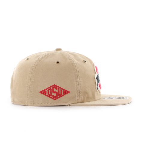 OHIO STATE BUCKEYES RAGLER '47 CAPTAIN RL RELAXED