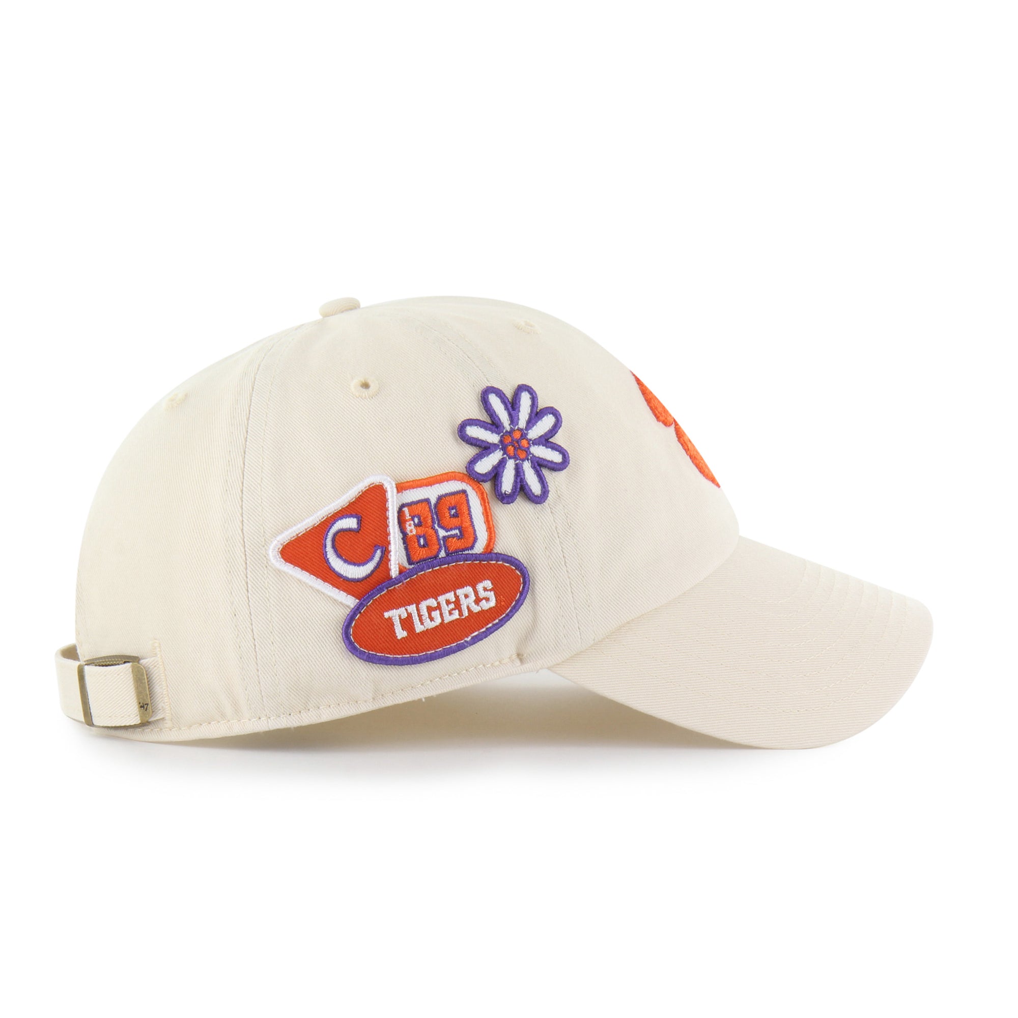 CLEMSON TIGERS BADGES '47 CLEAN UP