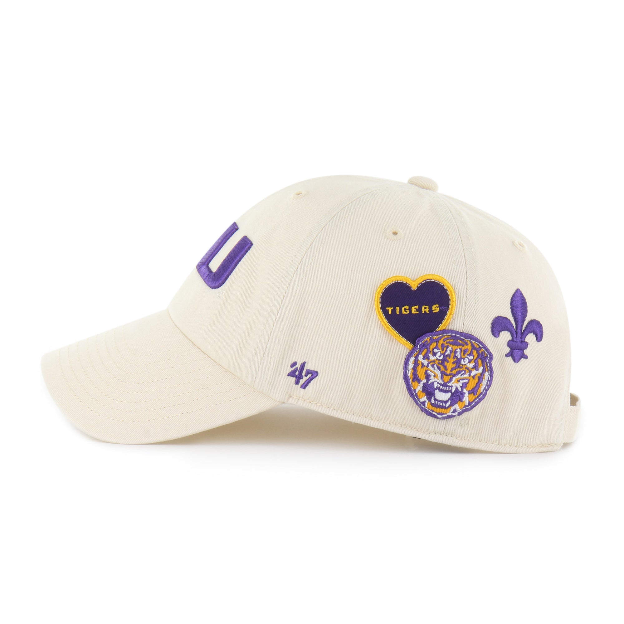 LOUISIANA STATE TIGERS LSU BADGES '47 CLEA
