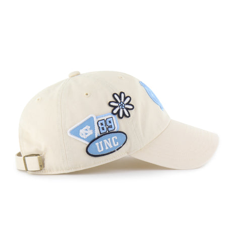 NORTH CAROLINA TAR HEELS UNC BADGES '47 CLEAN UP
