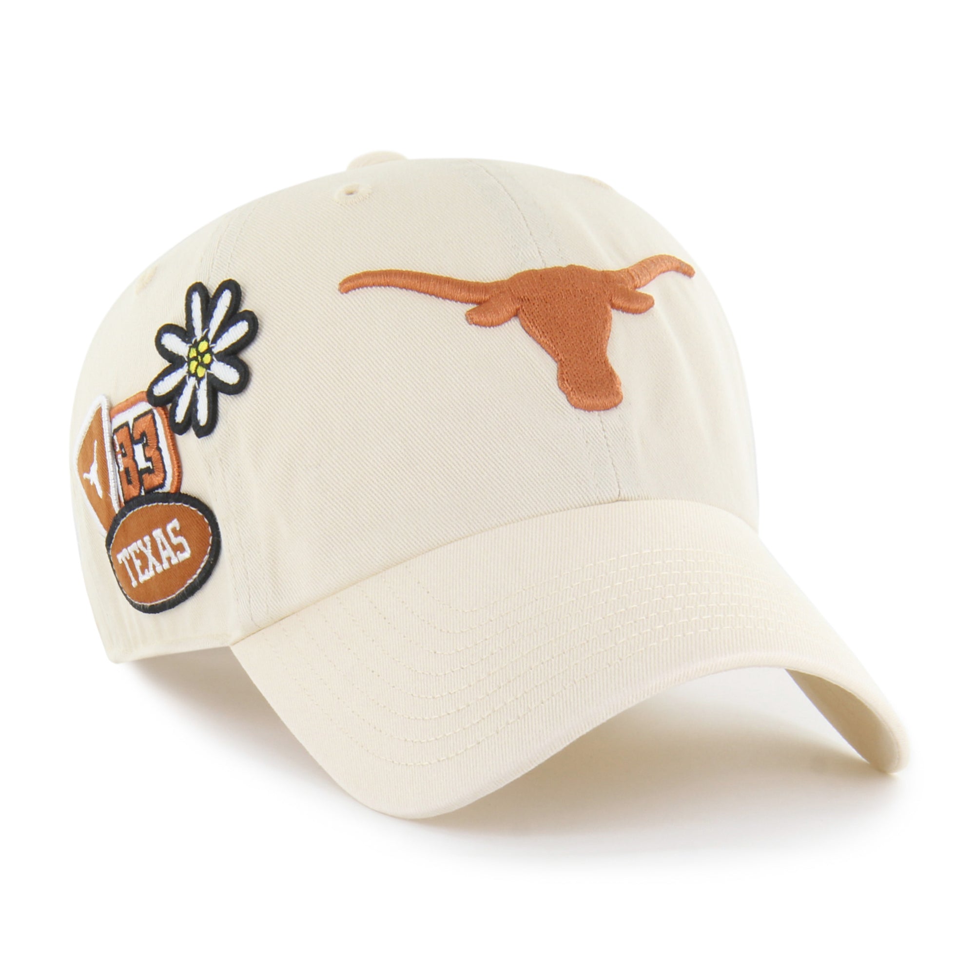 TEXAS LONGHORNS BADGES '47 CLEAN UP