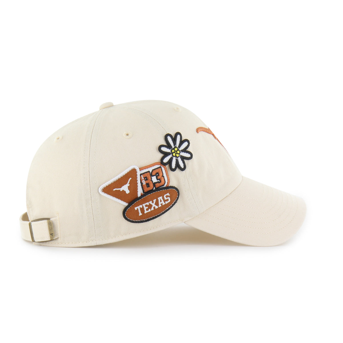TEXAS LONGHORNS BADGES '47 CLEAN UP
