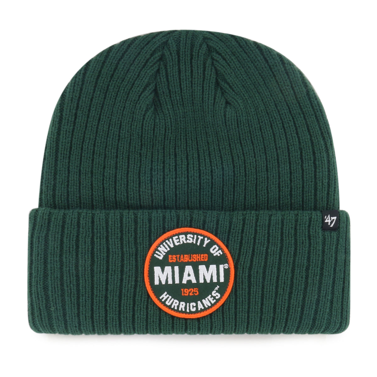 Miami Hurricanes Ribbed Snowdrift '47 Cuff Knit
