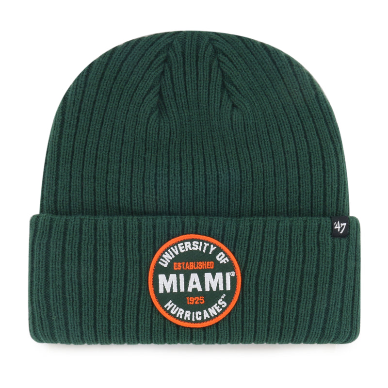 Miami Hurricanes Ribbed Snowdrift '47 Cuff Knit