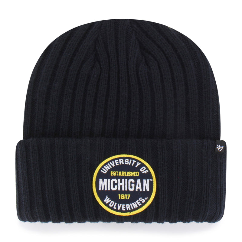 Michigan Wolverines Ribbed Snowdrift '47 Cuff Knit