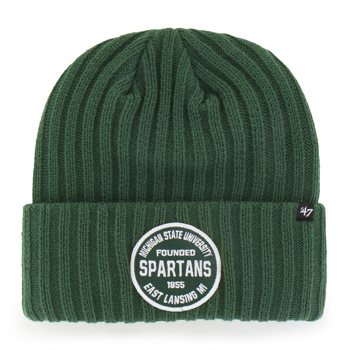 Michigan State Spartans Ribbed Snowdrift '47 Cuff Knit